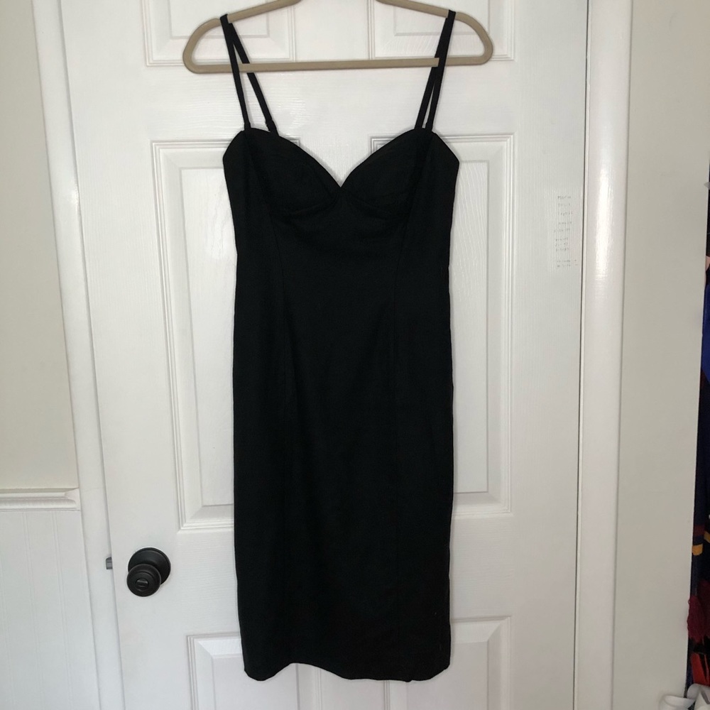 Rebecca Taylor Sweetheart Knee Length Fitted Dress
